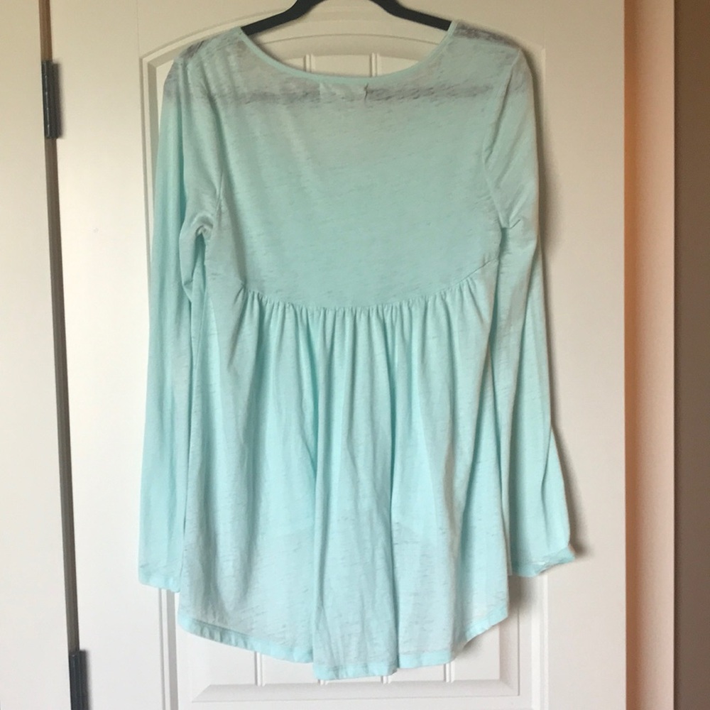 Altar’d State mint green flowy top